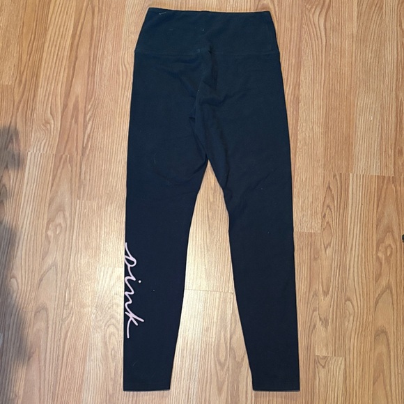 PINK Victoria's Secret Black Leggings AND matching top - Picture 8 of 9